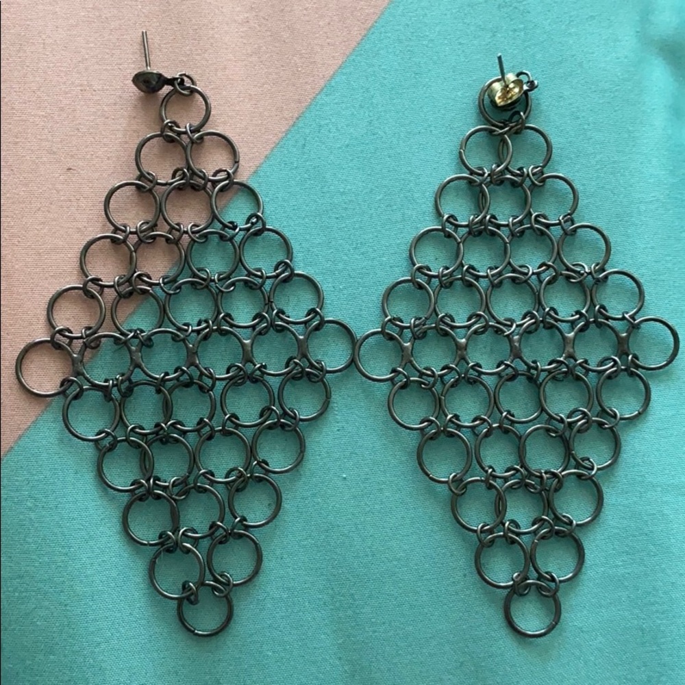 Dark Bronze Earrings